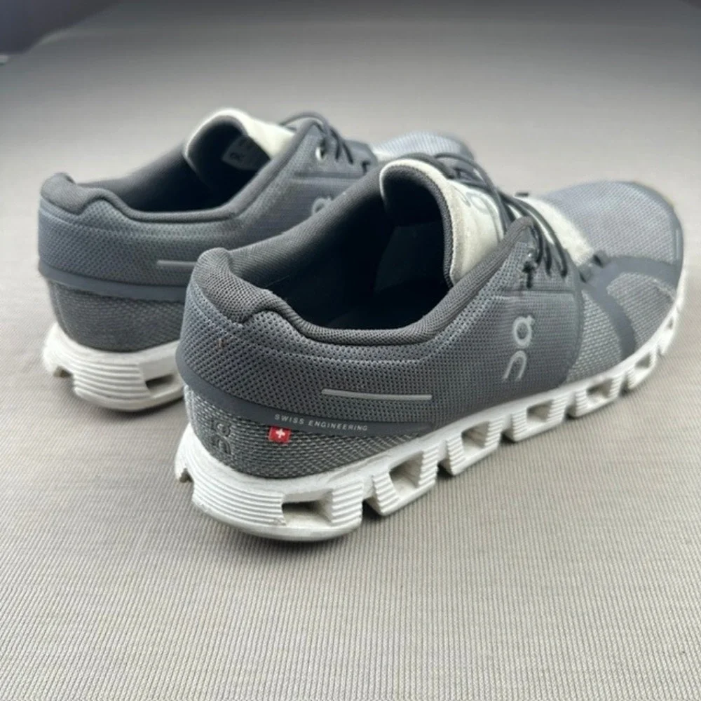 On Cloud 5 Combo Rock Ice Men's Size 10 Gray White 79.98151